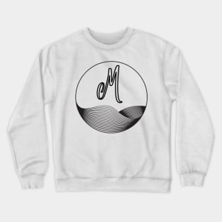 Initial M Crewneck Sweatshirt